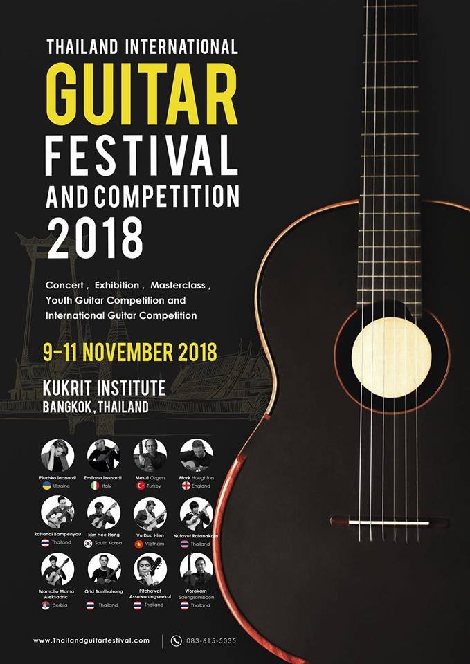 Thailand Int. Guitar Festival Poster