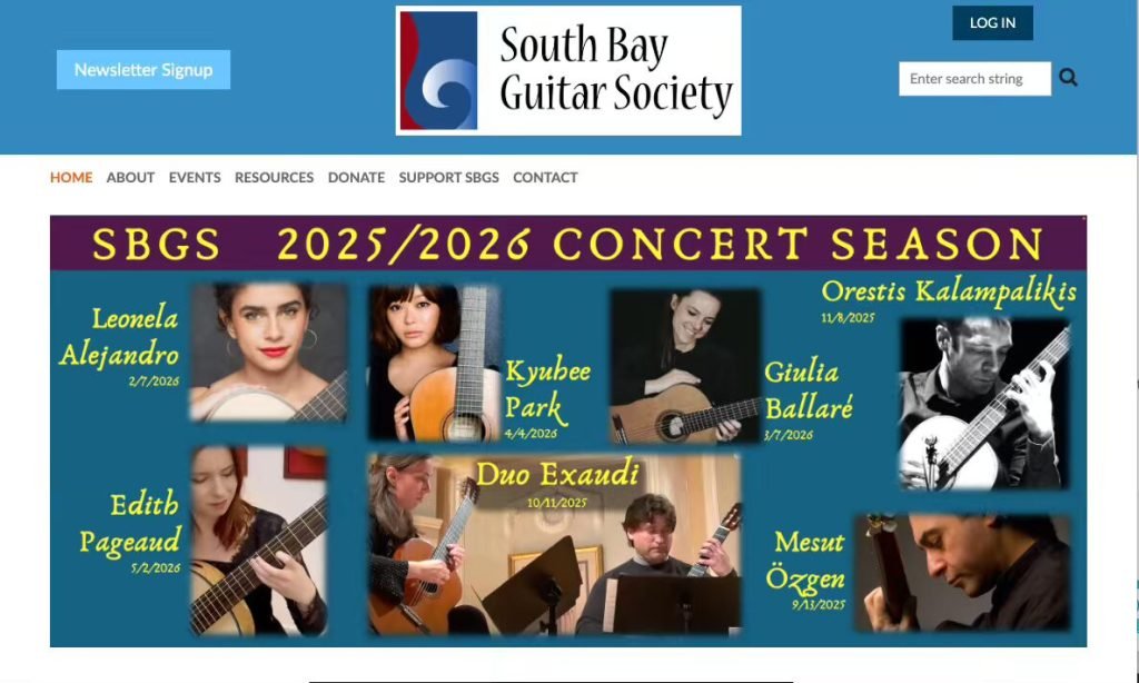 SBGS 2025 2026 Concert Season h